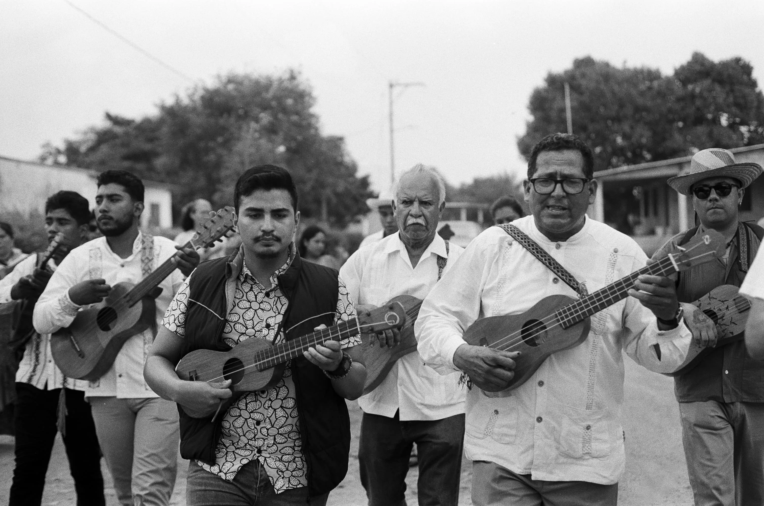 Tereso Vega y compañía cantando un 'Pájaro Cu', Boca de San Miguel, Veracruz, México, 2025